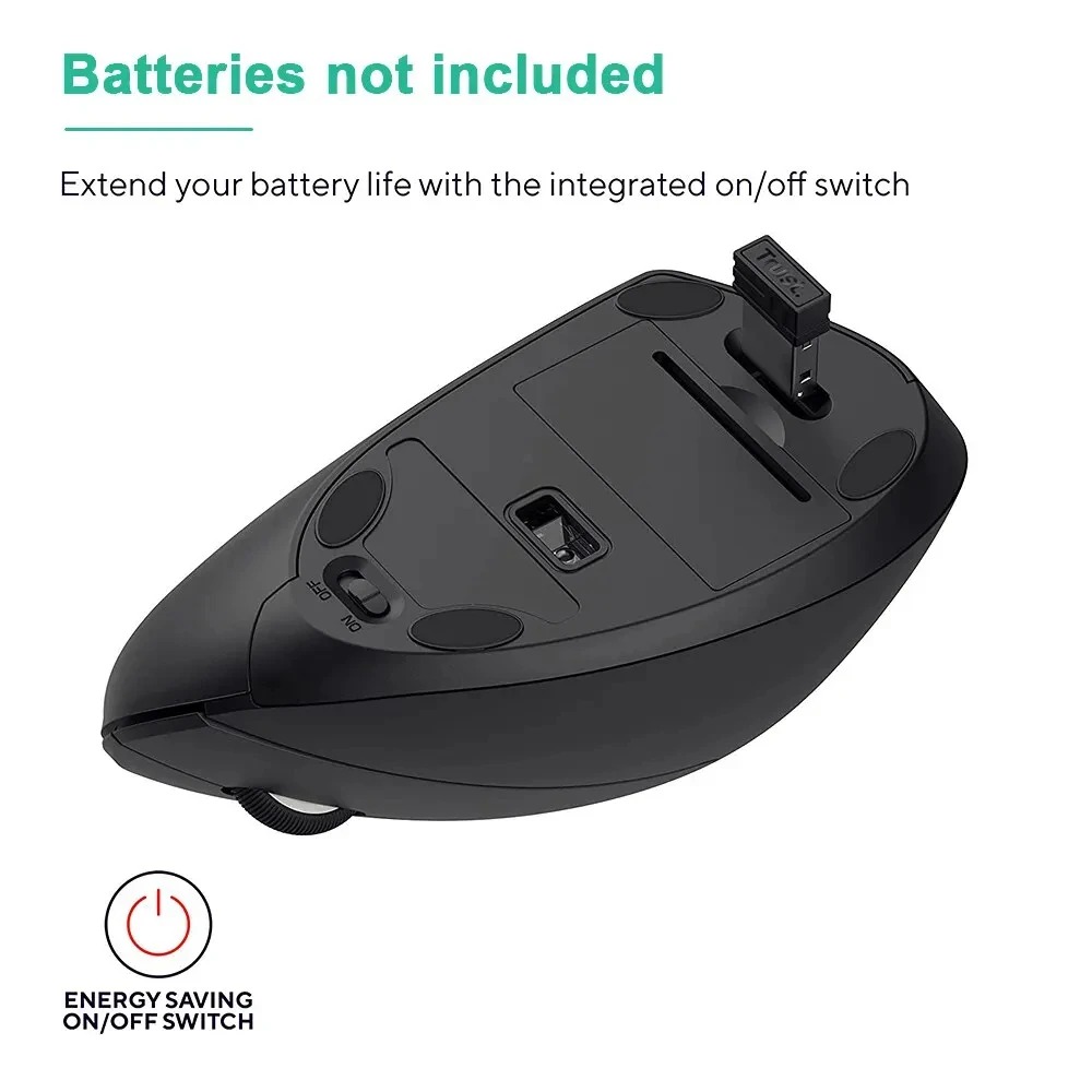 Vertical Mouse Ergonomic 2.4GHz Wireless Optical Mice - Image 8