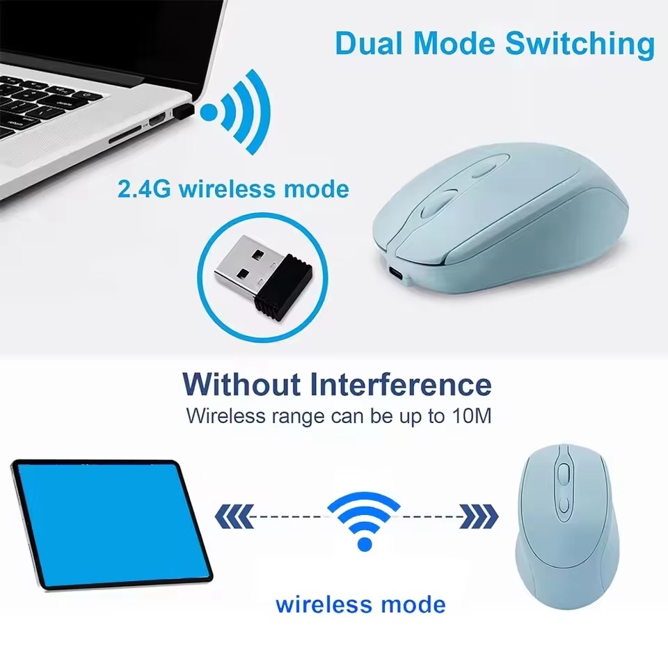 Rechargeable Wireless Mouse – 2.4G for PC/Laptop/Tablet - Image 5