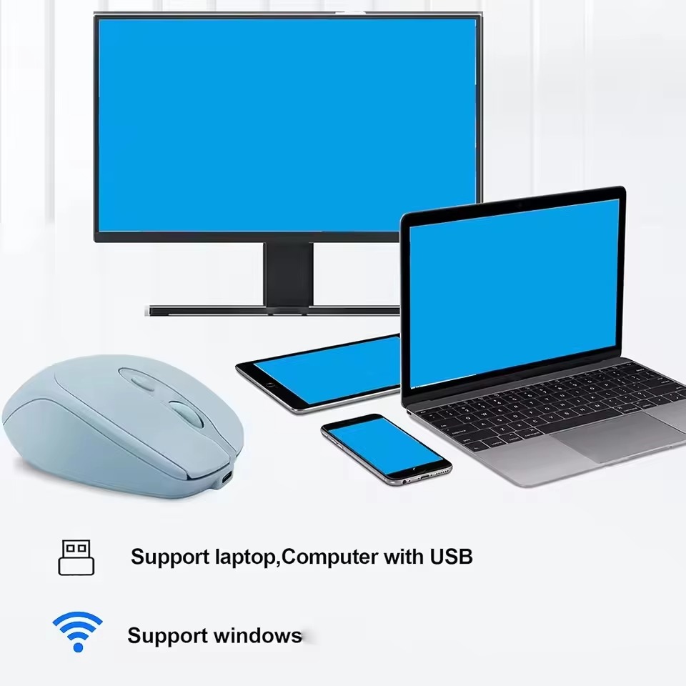 Rechargeable Wireless Mouse – 2.4G for PC/Laptop/Tablet - Image 4